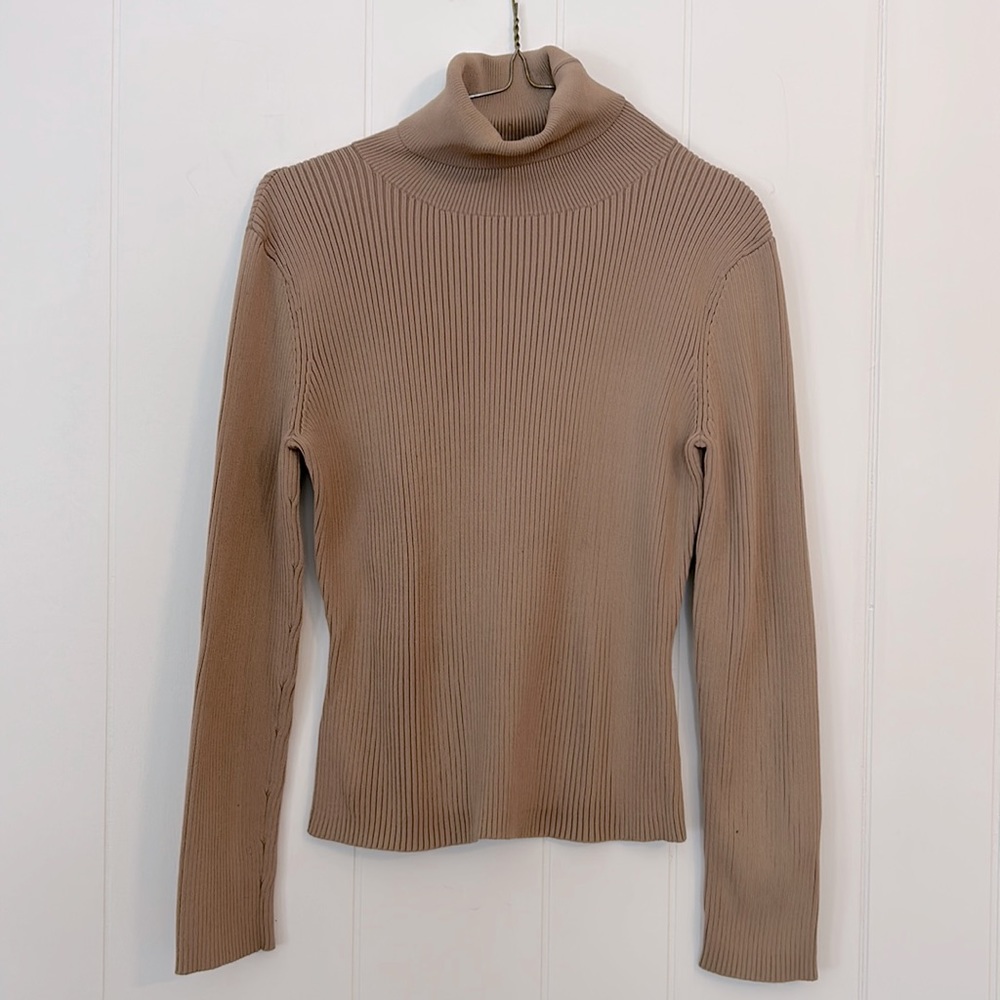 SPANNER brown turtleneck - Picture 1 of 3